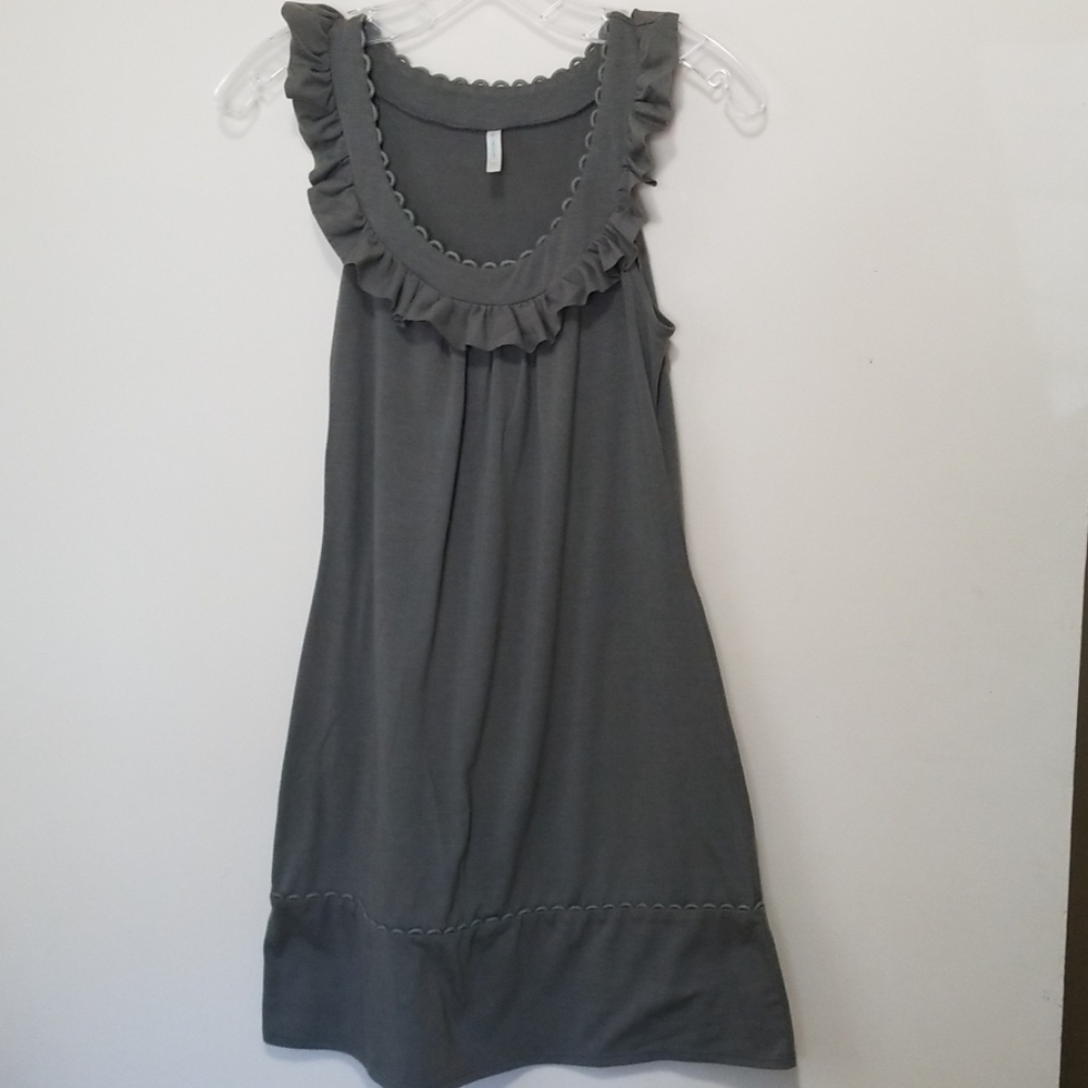 Casual Olive Green dress